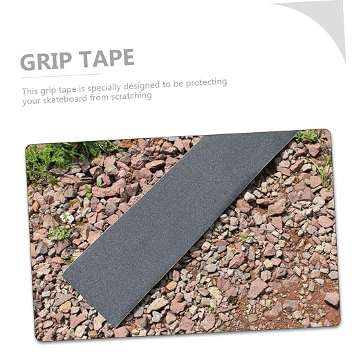 3Pcs Wear Resistant Grip Tape for Skateboards Replaceable Skateboard Sandpaper with Reliable Viscosity for Convenient Use and Enhanced Grip