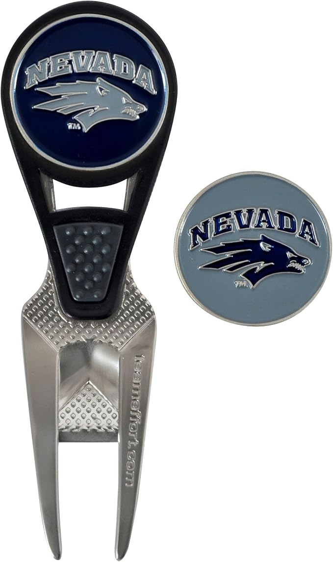 Team Effort Collegiate CVX Ball Mark Repair Tool & 2 Ball Markers
