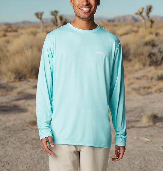 Columbia Terminal Tackle PFG Fish Flag Long Sleeve