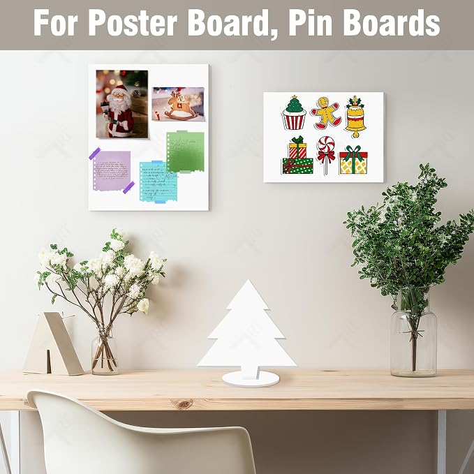 Golden State Art, Acid Free 5 Pack 11x14 White Foam Boards Foam Core Poster Board, 1/8'' Thick Polystyrene Foam Sheet for Projects, Mounting, Crafts, Art and Presentations