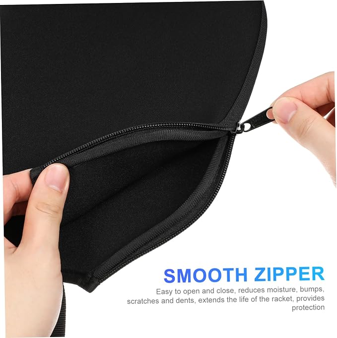 BESPORTBLE 2pcs Pickleball Paddle Covers Racket Case Pouch Beach Tennis Racket Holder Light Compact Storage for Outdoor Sports Pickleball Paddle Bag for Protection