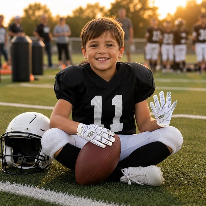 Seibertron Pro 3.0 Twelve Constellations Elite Ultra-Stick Football Receiver Gloves | Super Sticky Grip for Youth Kids Boys 8-12 Girls & Adult Men & Women, Perfect Sports Gift