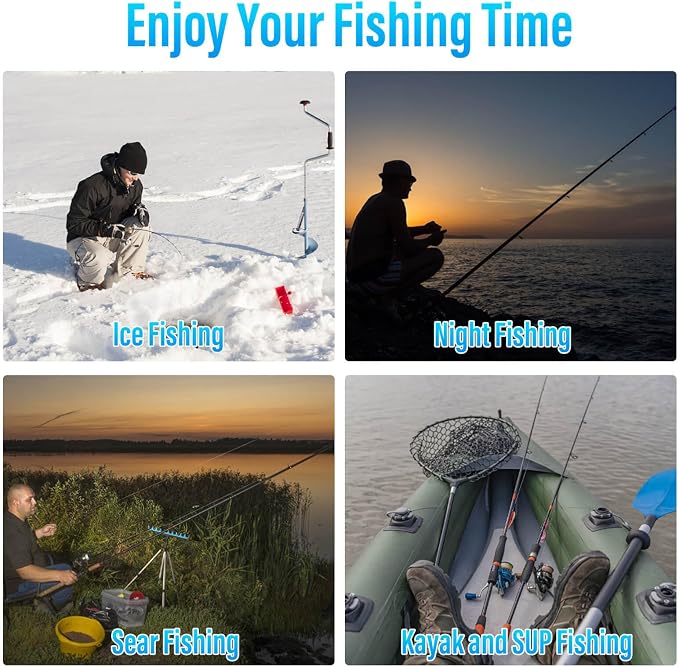 Fishing Camera, 220° Ultra-Wide 1080P HD Underwater Fishing Camera with 4.3" LCD & IR Night Vision, 50ft Cable for Ice Lake Boat Kayak Fishing