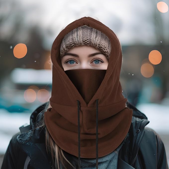 Liitrsh 12 Pcs Balaclava Windproof Winter Face Mask Warm Fleece Ski Mask Hat Fleece Winter Face Warmer Neck Warmer for Men Women Cold Weather Motorcycle Bike Cycling, 12 Colors
