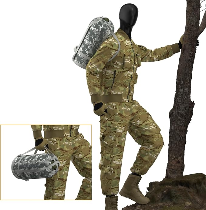 MT Military Army Force Defence 4 & Tropen Patrol Mummy Sleeping Bags with Bivy Cover Compression Sack, Modular Sleeping System 2.0 for Cold Weather,