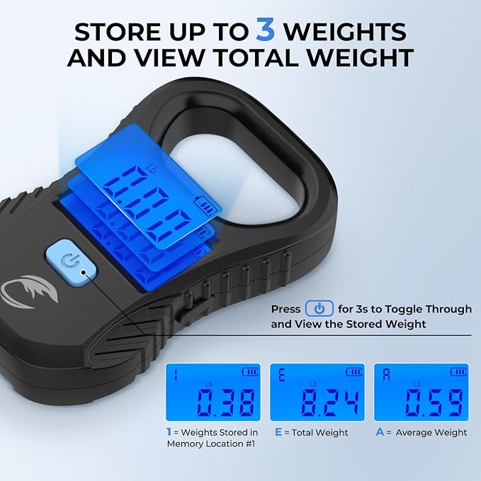 Calamus DriftWave Fishing Tool Kit | Multi-Function Tool Kit, Corrosion-Resistant Pliers, Fish Lip Gripper with Tape Measure, Digital Fish Scale, Fishing Gear
