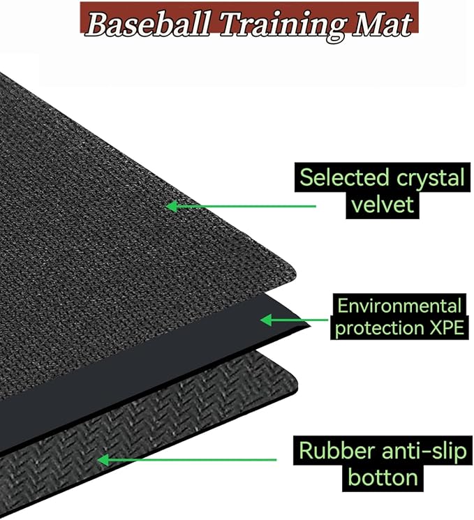 Baseball & Softball 5 Piece Base Set with Portable Carrying Bag 3 Throw Down Bases 1 Homeplate 1 Pitching Rubber, Flexible Anti-Slip Weather Resistant Rubber Bases for Yard Games