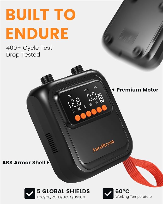 Rechargeable Electric Paddle Board Pump - 20PSI Portable 13500mAh Battery USB-C SUP Air Pump with 50% Faster Inflation for Inflatables, Kayaks, Tents, Boats, Pool