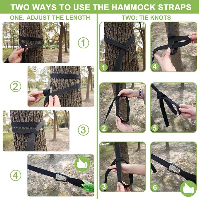 ayamaya Kids Camping Hammock, Small Outdoor Hammock Gifts for Children Girls Boys, Ultralight Kids Camping Gear with Tree Strap & Carabiners,Sling Swing Hammock for Indoor/Outdoor Use