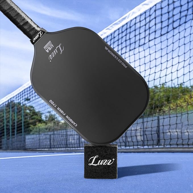 LUZZ Pickleball Paddle Eraser, Pickle Ball Racket Cleaner Eraser for Raw Carbon Fiber Paddles Effortless and Effective for Removing Ball Residue Dirt and Scratches