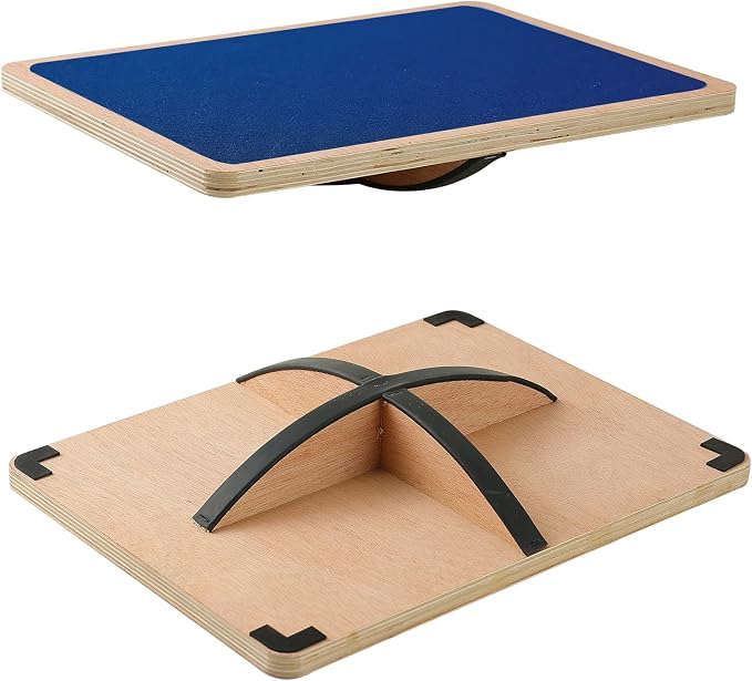 Juoe 360° Non-Slip Balance Board Professional Wobble Board for Adults,up to 350 Ibs for Physical Therapy,Under Desk,Core Strength, Stability,Office Wobble Boards