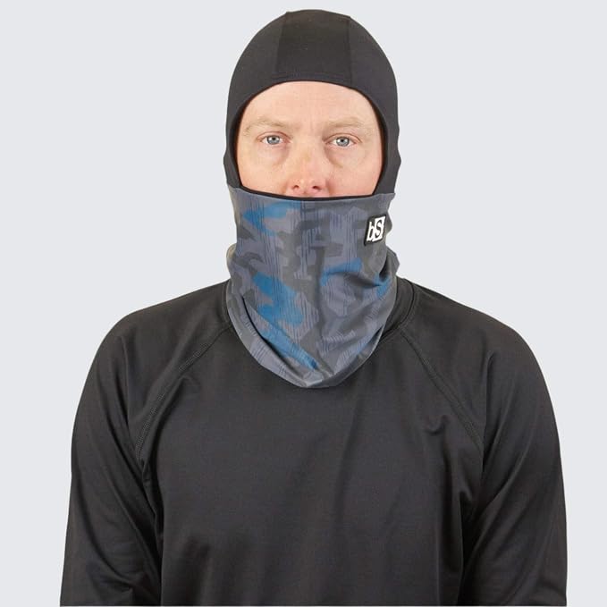 BLACKSTRAP Treble Hood Balaclava Ski Mask, Helmet Compatible, All Day Comfort, Adult Unisex
