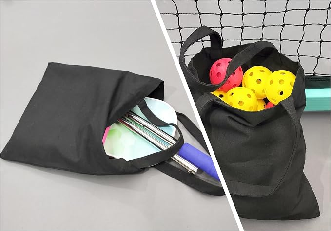 40- Pickleball Capacity Ball Pick-Up Collector - Large-Capacity Hopper for Tennis/Baseball, Hollow Container, No-Bend Training Storage Tool