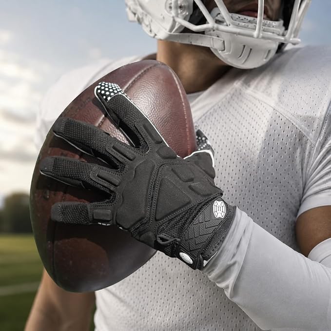 Seibertron Pro 3.0 Twelve Constellations Elite Ultra-Stick Football Receiver Gloves | Super Sticky Grip for Youth Kids Boys 8-12 Girls & Adult Men & Women, Perfect Sports Gift