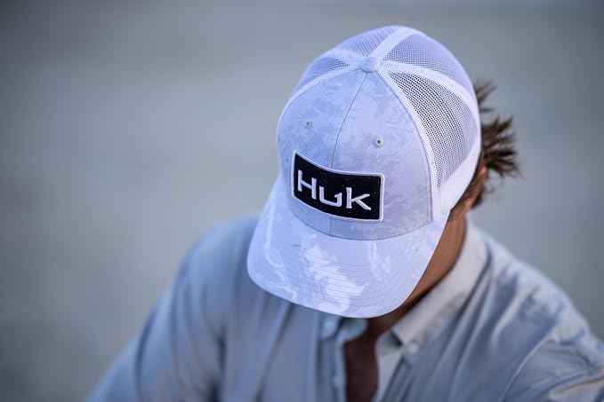 Mens Trucker Hat, Anti-Glare Snapback Fishing Hat for Men