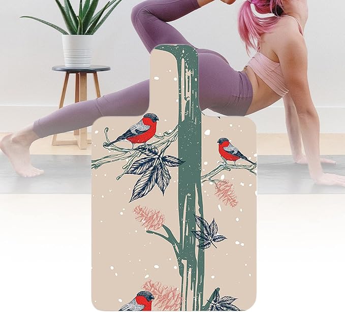Generic Pilates Reformer Mat Towel, Reformer Cover Protector with Sweat-Absorbing Handle, Pilates Equipment Accessories for Home And Class, Soft,