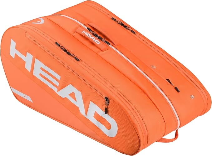 HEAD Tour Racquet Bag XL (12R) Tennis Bag - Holds Up to 12 Racquets, CCT+ Climate Control Technology, 3 Main Compartments, Shoe Pocket & Backpack Carry System