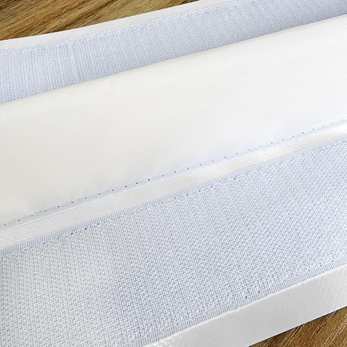 GLANT 3ft/6ft Air Mat Tumble Track Connector Tape for Inflatable Tumbling Gymnastic/Yoga/Camping White(NEW) (40)