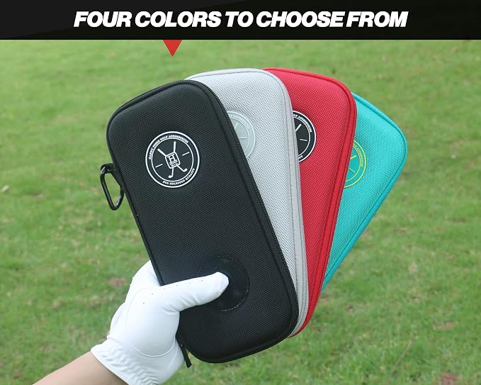 Handy Picks Performance Golf Glove Case - Golf Gloves Holder Case That Protects n Keeps Your Golf Gloves Neat n Dry - Air Flows Through on The Back Cover to Let The Moisture Out
