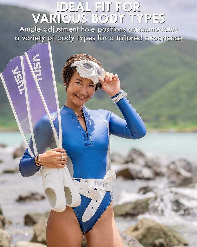 TUSA Sport Silicone Freediving Weight Belt