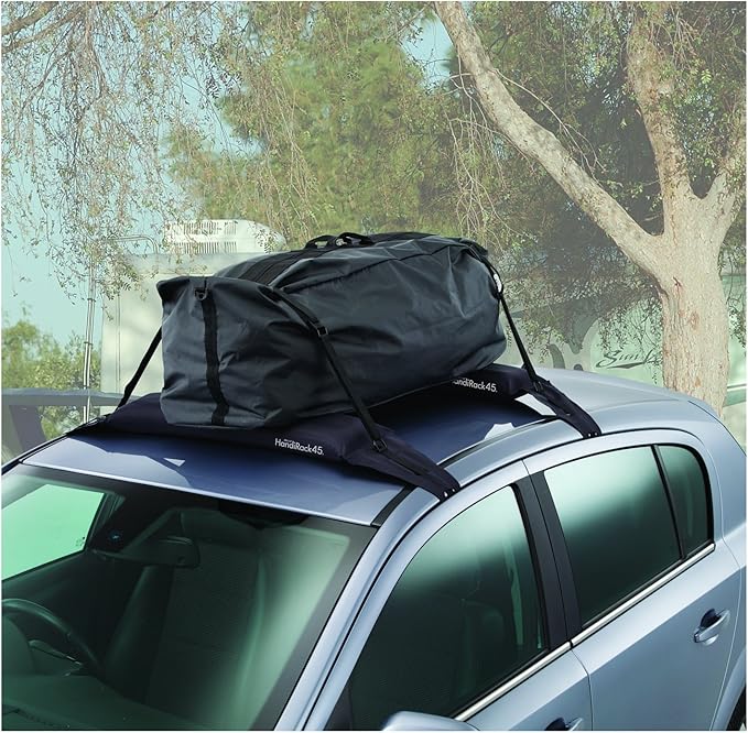 Pilot CG-30 2 Strap Roof Rack with Inflatable Pads - 45 Lb. Load Limit - Car Roof Protection against Deep Paint Scratches and Dings