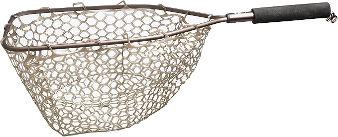 Aluminum Catch & Release Net with Camo Ghost Netting 15" Bronze/Camo