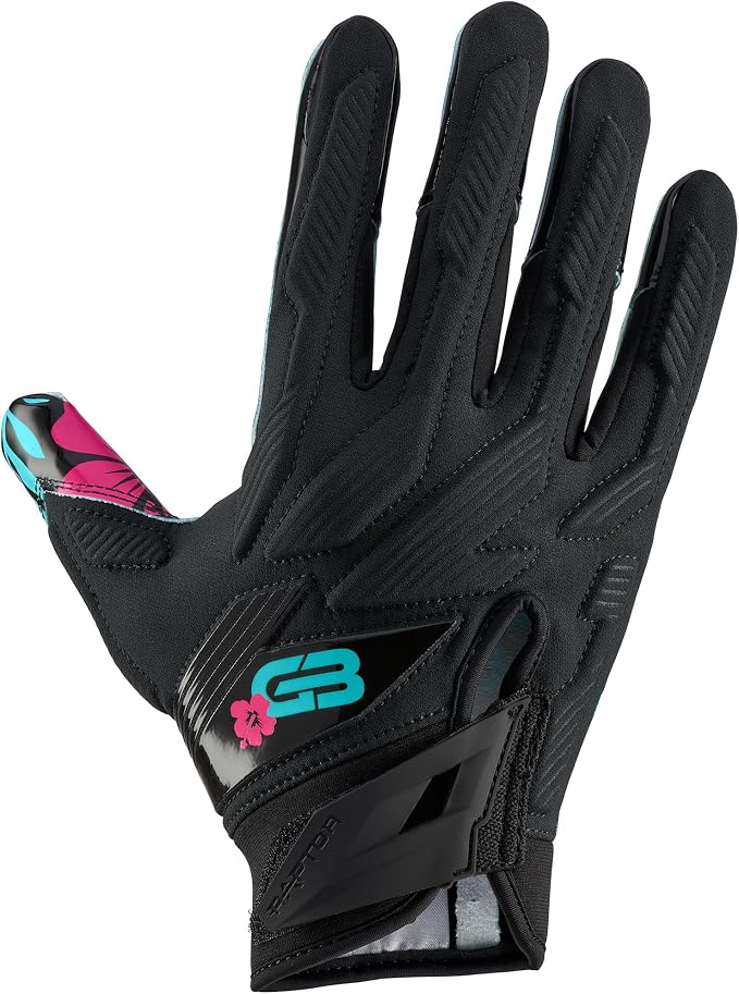 Grip Boost Football Gloves Raptor 2.0 Padded Men's Lineman Gloves with Boost Plus Grip Technology