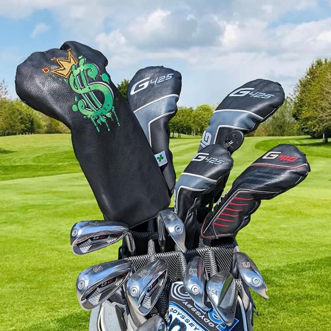 Foretra Driver Headcover | Premium Leather Golf Club Covers | Novelty Design Golf Head Covers Essential Golf Accessories for Men and Women | Universal Fit for Golfer Clubs