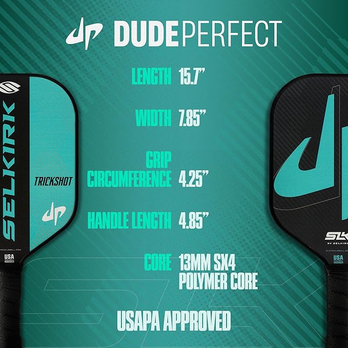 Selkirk Sport SLK Evo Pickleball Paddles | Evo Power, Control and Hybrid | Fiberglass or Carbon Fiber Pickleball Paddle