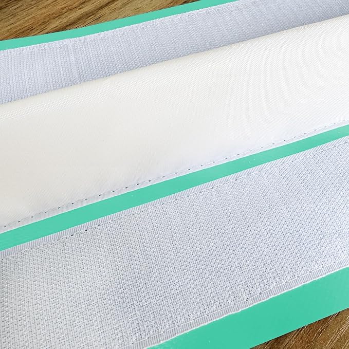 Sumery 3ft/6ft Air Mat Tumble Track Connector Tape for Inflatable Tumbling Gymnastic/Yoga/Camping White(NEW) (40)