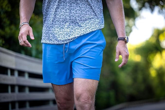 HUK Men's Pursuit Volley Short, Quick-Dry Fishing Shorts for Men