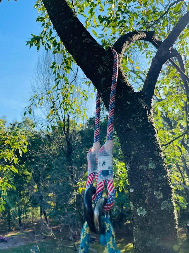 RNA Screaming Eagle Professional Tree Climbing Friction Saver - ANSI Z133 Certified Rope Protection System, UV & Abrasion Resistant, Multiple Sizes 24" to 60", High Visibility Design