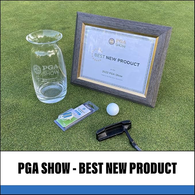 Putting Alignment Aid Tool - Golf Ball Marker - Rotate to Aim - Golf Gift Accessory for Men & Women Golfers - USGA Compliant