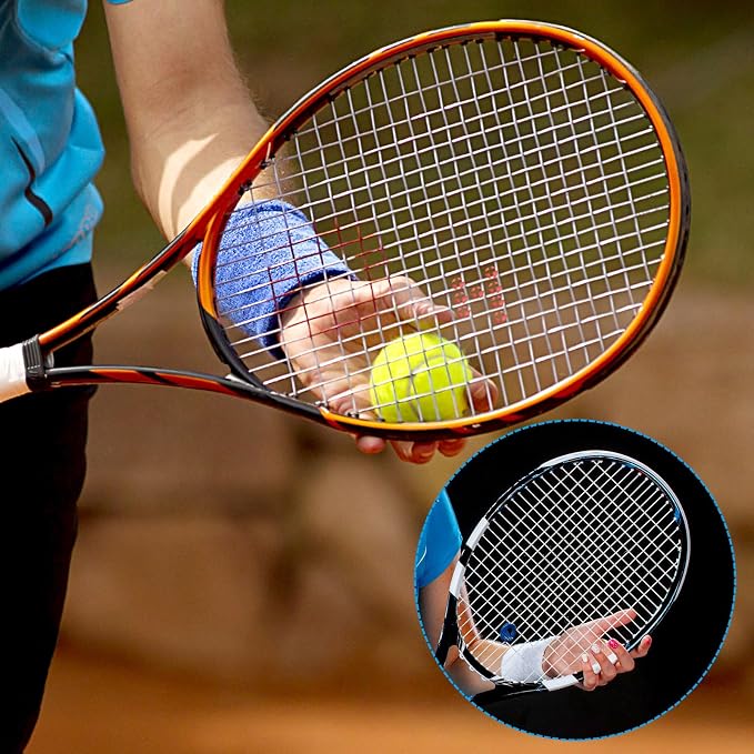 PATIKIL Badminton Racket Head Protector Sticker, Racquet Guard Tape Rackets Frame Stickers Wear-Resistant
