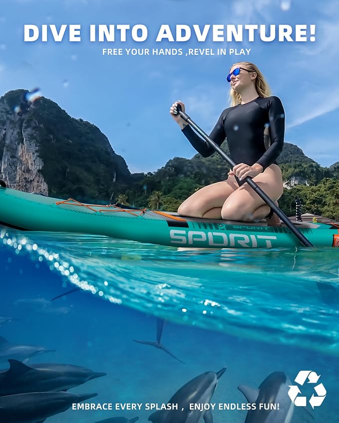 11'6×35" Super Wide Inflatable Stand Up Paddle Board, Ultra Stable SUP Board for Adults, 450lb Capacity with Shoulder Strap, 100L Backpack, Removable US Fin, Floating Paddle, Safety Leash