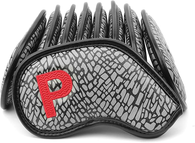 Colorful Number Golf Iron Head Covers Iron Headovers Wedges Covers 4-9 ASP 9pcs