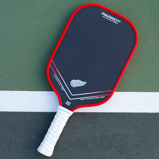 Team Golf Parrot Paddles NHL Detroit Red Wings Pro-Formance Pickleball Paddle