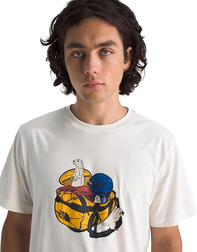The North Face Men's Woodland Wanderer Short Sleeve Tee - Casual Stylish Graphic T-Shirt, Regular Fit, Soft Cotton Fabric