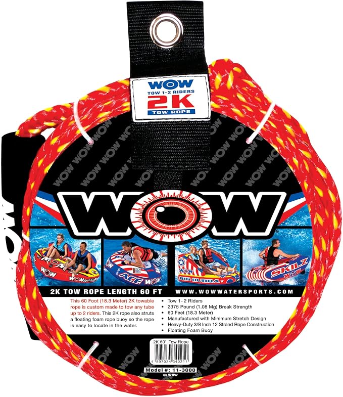 Sportsstuff Stars & Stripes | Towable Tube for Boating with 1-4 Rider Options