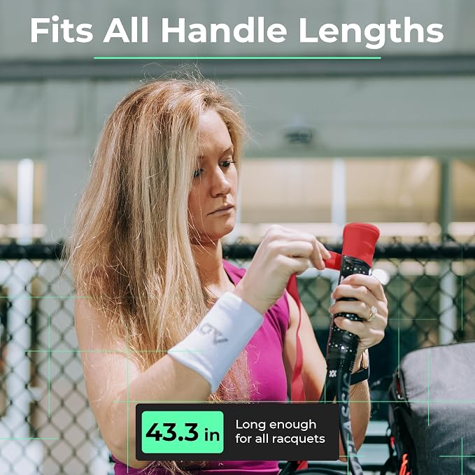 ADV Dry Tennis Overgrip Tape - 3, 6, 12, 30, 60 Pack - FeltTac Tennis Racket Grip Tape - Ultra Absorbent Tennis Grip Tape - Comfort Tennis Racket Grips - Tennis Grips Overgrip