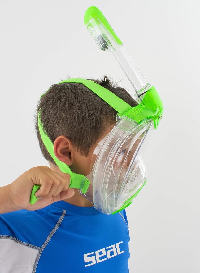 SEAC Magica Full Face Snorkeling Mask Comfortable for Smaller Faces
