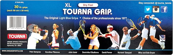 Tourna Grip XL Original Dry Feel Tennis Grip