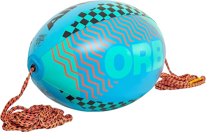 Airhead Booster Ball - Towable Tube Rope Performance Ball - Works for Boating, Water-Skiing, Wakeboarding, and More - Boating and Water Sports