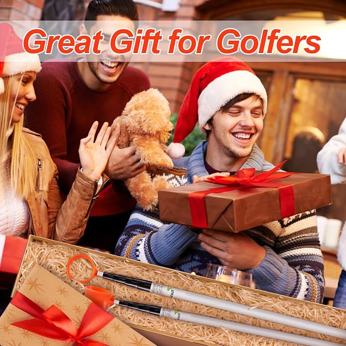 Golf Ball Retriever - Telescopic Aluminum Alloy Pole and Firm Nylon Cup Grabber