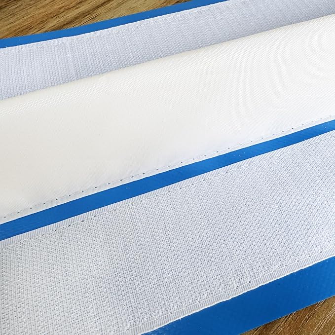 GLANT 3ft/6ft Air Mat Tumble Track Connector Tape for Inflatable Tumbling Gymnastic/Yoga/Camping White(NEW) (40)
