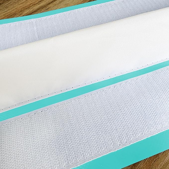GLANT 3ft/6ft Air Mat Tumble Track Connector Tape for Inflatable Tumbling Gymnastic/Yoga/Camping White(NEW) (40)