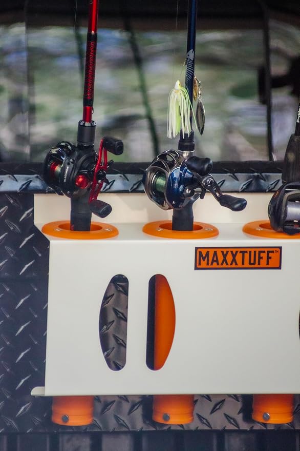MAXXTUFF Heavy-Duty Truck Toolbox/Wall SpeedRaxx Rod Holder, MTM112