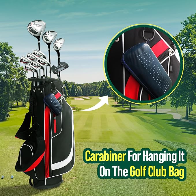 Golf Glove holder case Golf Glove caddy Golf Bag Accessories for Men Golf Accessories Bag Golf essentials for men Golf ball holder Golf Organizer Golf glove case golf ball bag