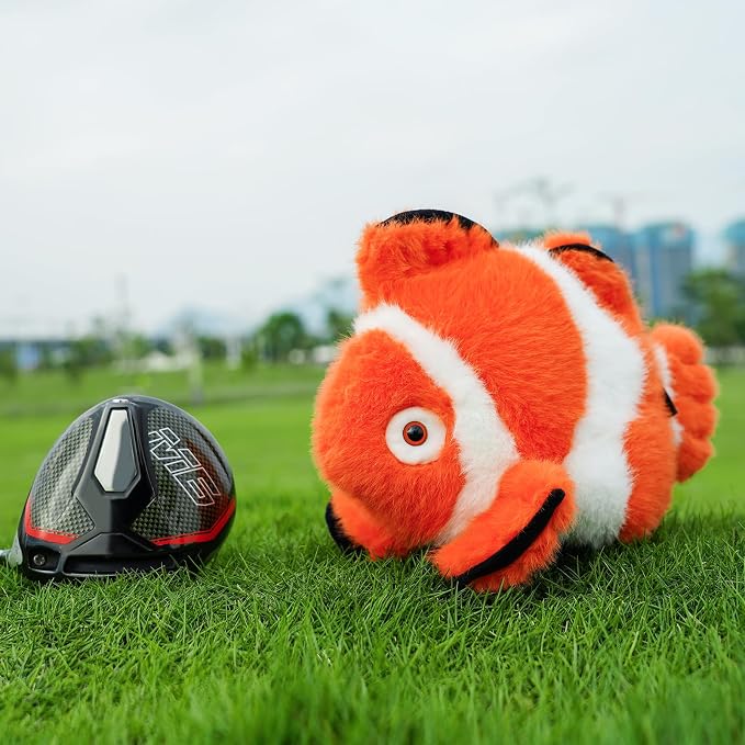 Craftsman Golf Driver Headcover Horse Sloth Funny Animal Golf Head Cover Novelty for Wood Driver Fairway Hybrid Golf Club for Men Women Kids Golfer Gift