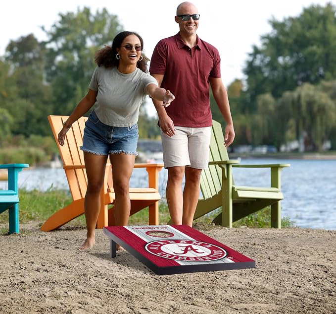 YouTheFan NCAA 2' x 3' Portable Cornhole Game with Logo Bags
